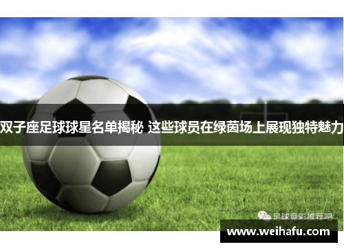 双子座足球球星名单揭秘 这些球员在绿茵场上展现独特魅力